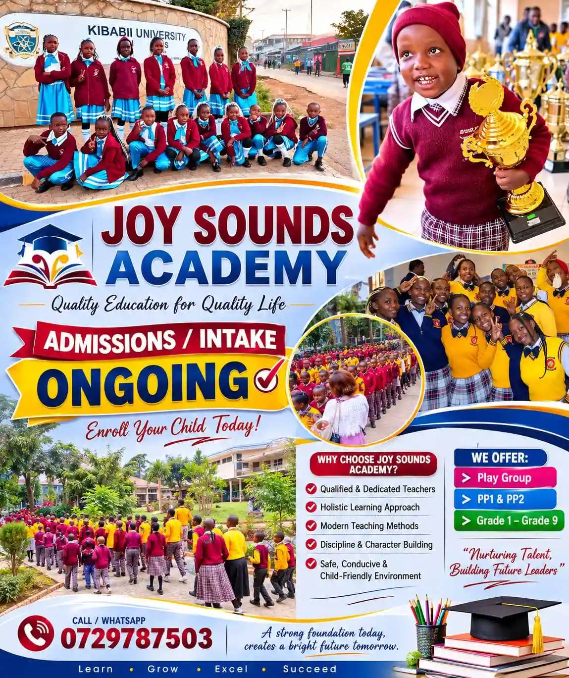 Student Joy Sounds Academy